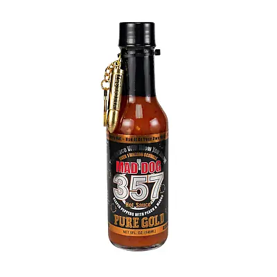 Mad Dog 357 Pure Gold Edition Hot Sauce Mango Peach Edition • $34.99