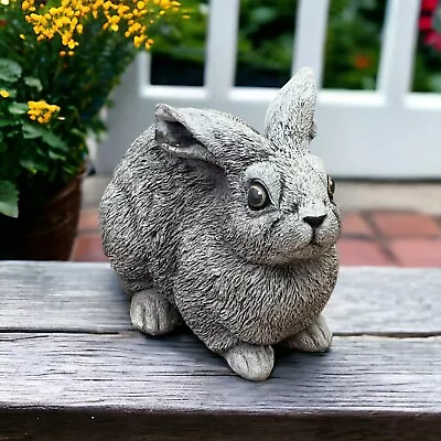 Realistic Bunny Outdoor Figure Easter Stone Rabbit Statue Garden Animal Decor 6  • $96