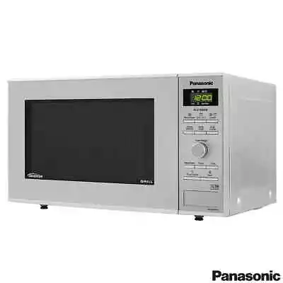 Panasonic 23 Litre 1000W Grill Microwave In Silver NN-GD37HSBPQ 5060-1-A • £142.99