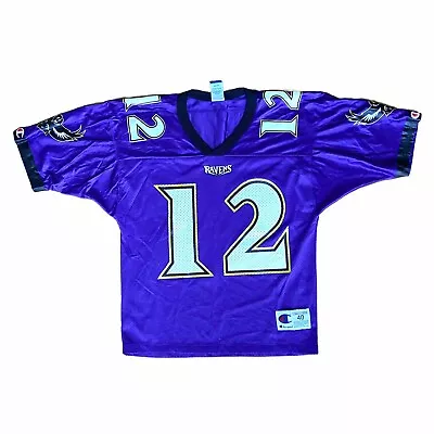 Vinny Testaverde Baltimore Ravens Champion NFL Jersey Size 40 Vintage • $48