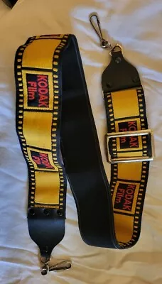 Vintage - Kodak Film Yellow Camera Strap - 2  Wide Adjustable • $18.99