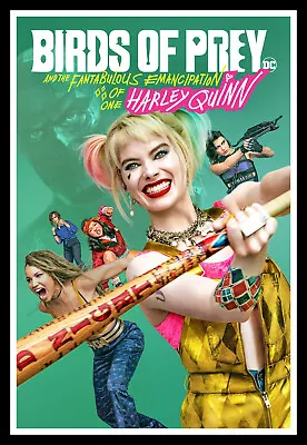 Birds Of Prey - Harley Quinn Movie Poster Print & Unframed Canvas Prints • $22.95