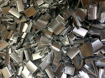 5/8  Steel Strapping 3000 Pcs Open HD Galvanized Metal Seals S-832 58C 5/8 S • $81.35