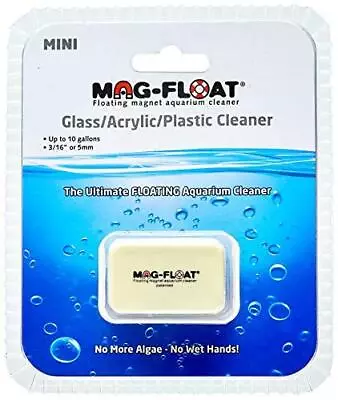 Gulfstream Tropical AGU00259 Mag-Float Mini Glass And Acrylic Aquarium Cleaner • $22.39