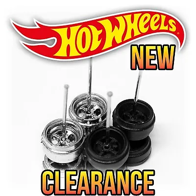 1/64 Scale 4 SPOKE V2 JDM - CLEARANCE Real Riderz Wheels Rims Set For Hot Wheelz • $0.99