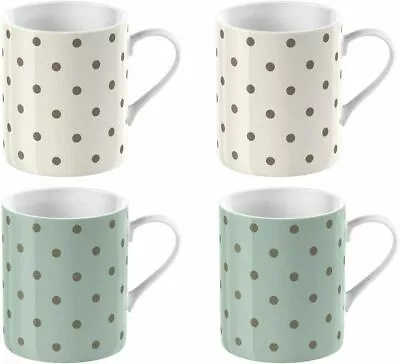  Katie Alice Cottage Flower Collection Set Of 4 Espresso Cups • £5.99