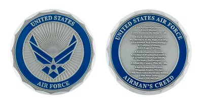 Challenge Coin U.S. AIR FORCE AIRMANS CREED CHALLENGE COIN • $17