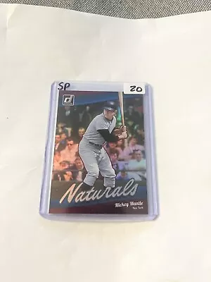 2023 Panini Donruss Mickey Mantle Naturals Case Hit SSP • $7.23