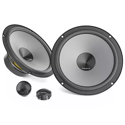 Hertz UNO K 165 6.5  16.5cm 2 Way Car Van Door Component Speakers 75w RMS Pair • £84