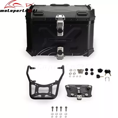 Black Motorcycle Top Case Luggage W/Mounting System For Pan America 1250 2021-23 • $499.99