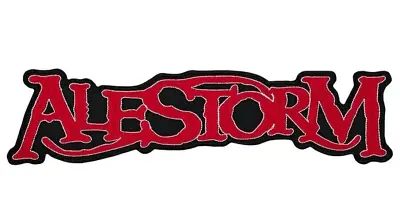 Alestorm Iron-on & Sew-on Back Patch | Pirate Folk Power Heavy Metal Band Logo • $17.99