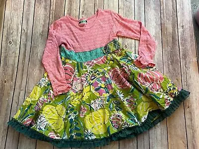 Matilda Jane Size 8 House Of Clouds Brittany Twirl Dress Vhtf B2 • $40