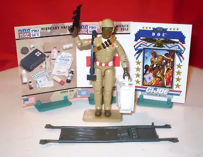 1983 GI JOE DOC MEDIC 100% Complete+ RARE CARDS DOCTOR VINTAGE HASBRO ARAH Cobra • $47