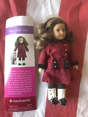 American  Girl Mini Doll 6” Rebecca Rubin • $17