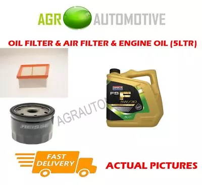 For Ford Fiesta 1.2 82 Bhp 2008- Petrol Oil Air Filter Kit + Fs F 5w30 Oil • £59.17