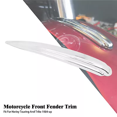 Chrome Front Fender Trim Fit For Harley Touring Electra Road Street Glide 88-23 • $10.62