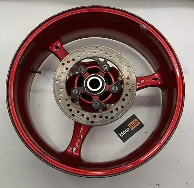 06-07 Suzuki Gsxr 600 750 Oem Back Rear Rim Wheel Custom Orange Paint *straight* • $119.98