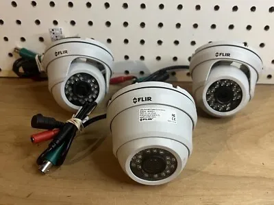 3 LOT Flir ME343S 2.1MP/ 3.6MM/ IP66/ Dome Multi MPX Eyeball Camera Night Vision • $59.95