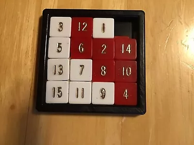 Vintage Number Slide Puzzle Game • $2.99