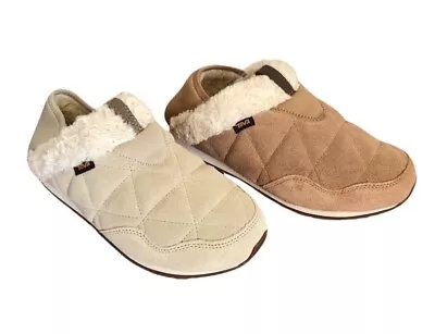 Teva Women's ReEmber Ember Plushed Moc Moccasin Slip On Shoes 1129600 • $49.99