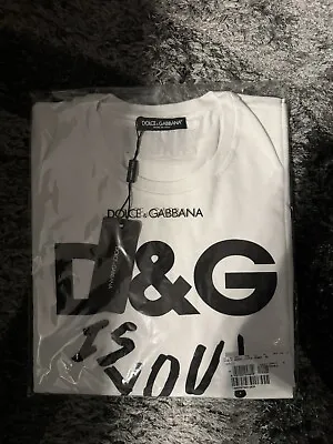 Dolce & Gabbana -   D&G Is You T-Shirt • £199