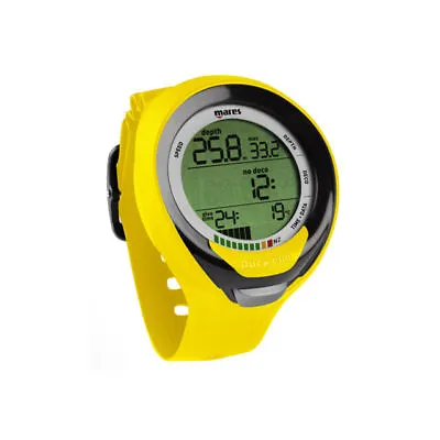 Mares Puck Pro + Dive Computer Yellow/Black - Wrist Mount(414135YLBK) • $367.95