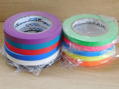 Hoop Tape - UV Neon And Matt - Pro-Gaff - Gaffer Tape - 12mm X 25m - Permacel  • £8.65