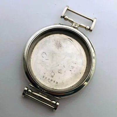Rare Swiss ANTIQUE Silver 0.800 CASE Wristwatch JWC International Watch Co IWC • $120