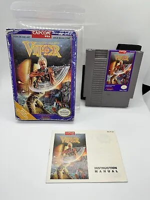 Code Name Viper Nintendo Nes Complete In Box Cib Near Mint Cart & Manual Rare • $59.99