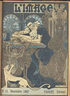 L'Image Magazine L'Image 1897 Art Nouveau Jugendstil Mucha Grasset Lautrec • $1788.36