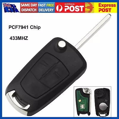 For HOLDEN Control Key Fob ASTRA H Complete Remote Fits 2005 2006 2007 2008 2009 • $26.99