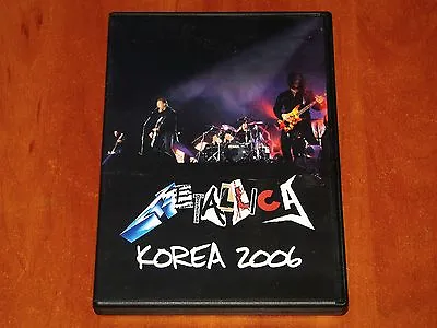 METALLICA DVD LIVE IN SEOUL SOUTH KOREA 2006 OLYMPIC MAIN STADIUM CONCERT New • $24.99