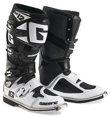 Gaerne SG12 MX Boots White/Black Motocross Off-Road Quad • £449.10