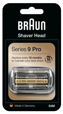 Braun Series 9 94M Shaver Foil And Cutter Cassette • $93.95