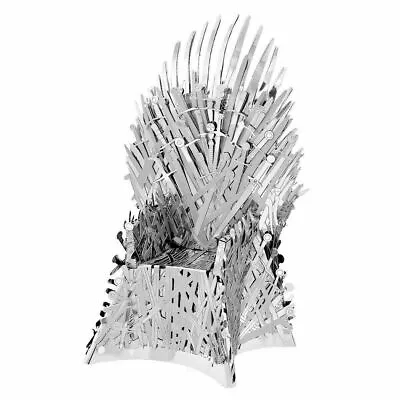  Fascinations Metal Earth ICONX Game Of Thrones Iron Throne 3D Metal Model Kit • $12.25