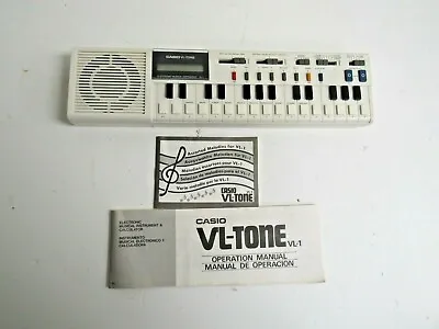 CASIO VL-1 VL-Tone Electronic Keyboard Instrument & Calculator W/Instructions • $99.99