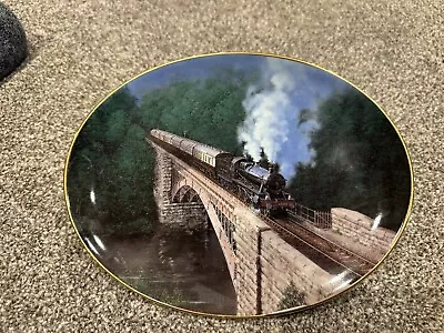 Davenport Valleys And Viaducts Train Railway Plate – Raveningham Hall • £4.95