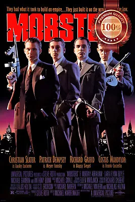 MOBSTERS 1991 90s ORIGINAL OFFICIAL MOVIE FILM PRINT PREMIUM POSTER • $38.50