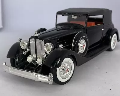 Signature Models Black 1934 Packard Touring Sedan Scale 1:32 • $7.98