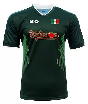 Jersey Mexico Culiacan 100% Polyester_Made In Mexico Green • $29.99