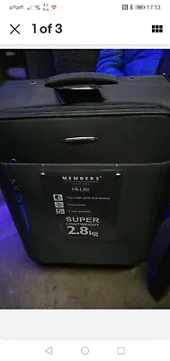 Members 4 Wheel Small Suitcase • £75