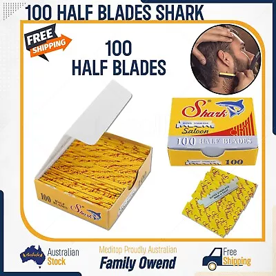 $9.95 • Buy Shark Super Stainless Blade Edge Razor Blades | 100 BLADES | AUS SELLER
