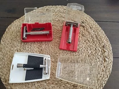 Vintage Gillette Safety Razor Lot • $25