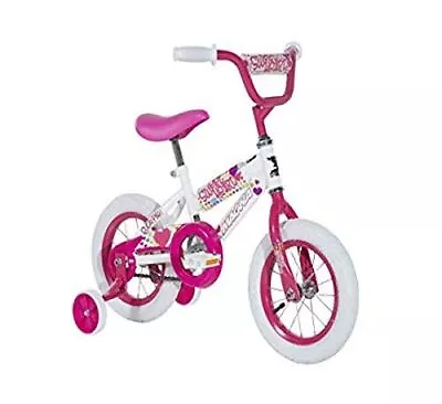 Dynacraft Magna Kids Bike Girls 12 Inch Wheels With Training Wheels In Pink For  • $169.99