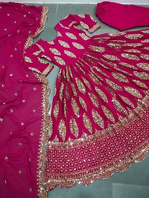 £46.62 • Buy Ready Made Indian Women Anarkali Ethnic Kurti Designer Gown Salwar Kameez Suits
