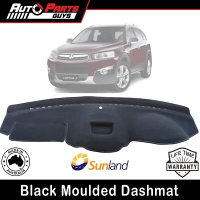 Fits Holden Captiva 7 CG With Coint Tray 2011 2012 - 2015 Black Dashmat* • $89.99