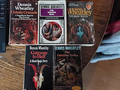 £9.99 • Buy 5 Dennis Wheatley Vintage Paperbacks Arrow