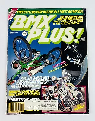 BMX PLUS! Magazine (March 1987) Volume 10 Number 3 • $44.94