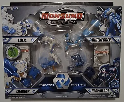 Monsuno Combat 4-Pack Figures Lock Quickforce Charger Glowblade Misb Rare • $49.99