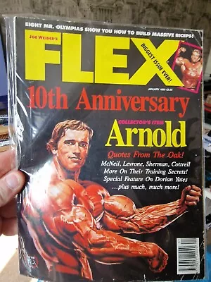£2.50 • Buy Muscle Fitness  Bodybuilding Arnold Schwarzenegger Steroids  Weider Rare Flex